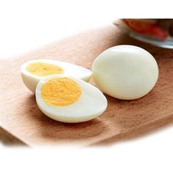 COOKED & PEELED HARD BOILED EGGS
