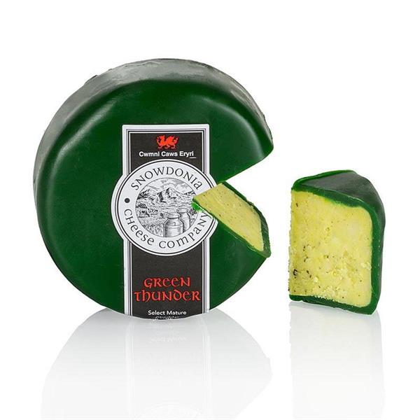 CHEDDAR GREEN herbs & garlic
