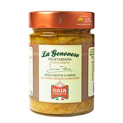 GENOVESE vegetariana con  CIPOLLA RAMATA DI MONTORO
